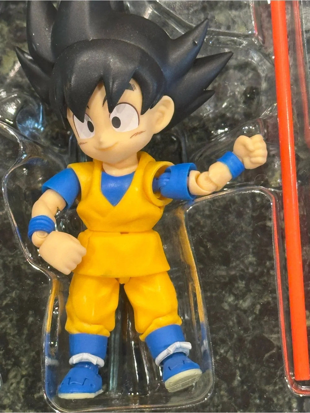 SHFiguarts Dragon Ball Daima son Goku mini Figure Bandai open with box